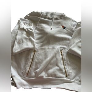 White Aviator Nation Pullover